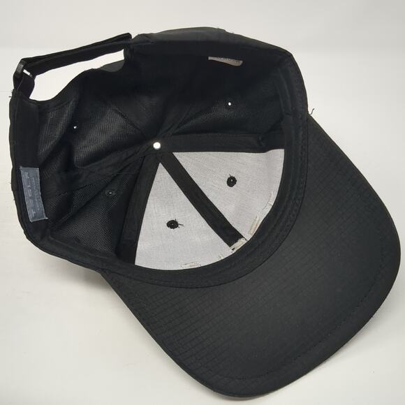 Tesla Strapback Hat Black One Size Adjustable Embroidered 6 Panel - Picture 7 of 9